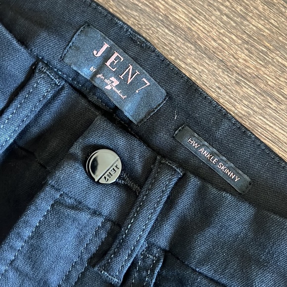 Jen 7 High Waist Ankle Skinny Jean - Picture 3 of 5